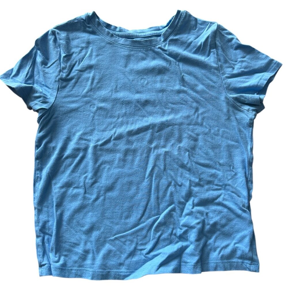 Blue Old Navy Crop Top